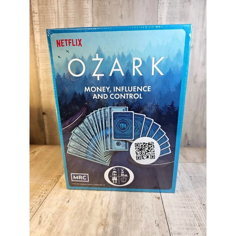 Ozark Money Influence & Control Board Game Netflix MRC New Factory Sealed Comple